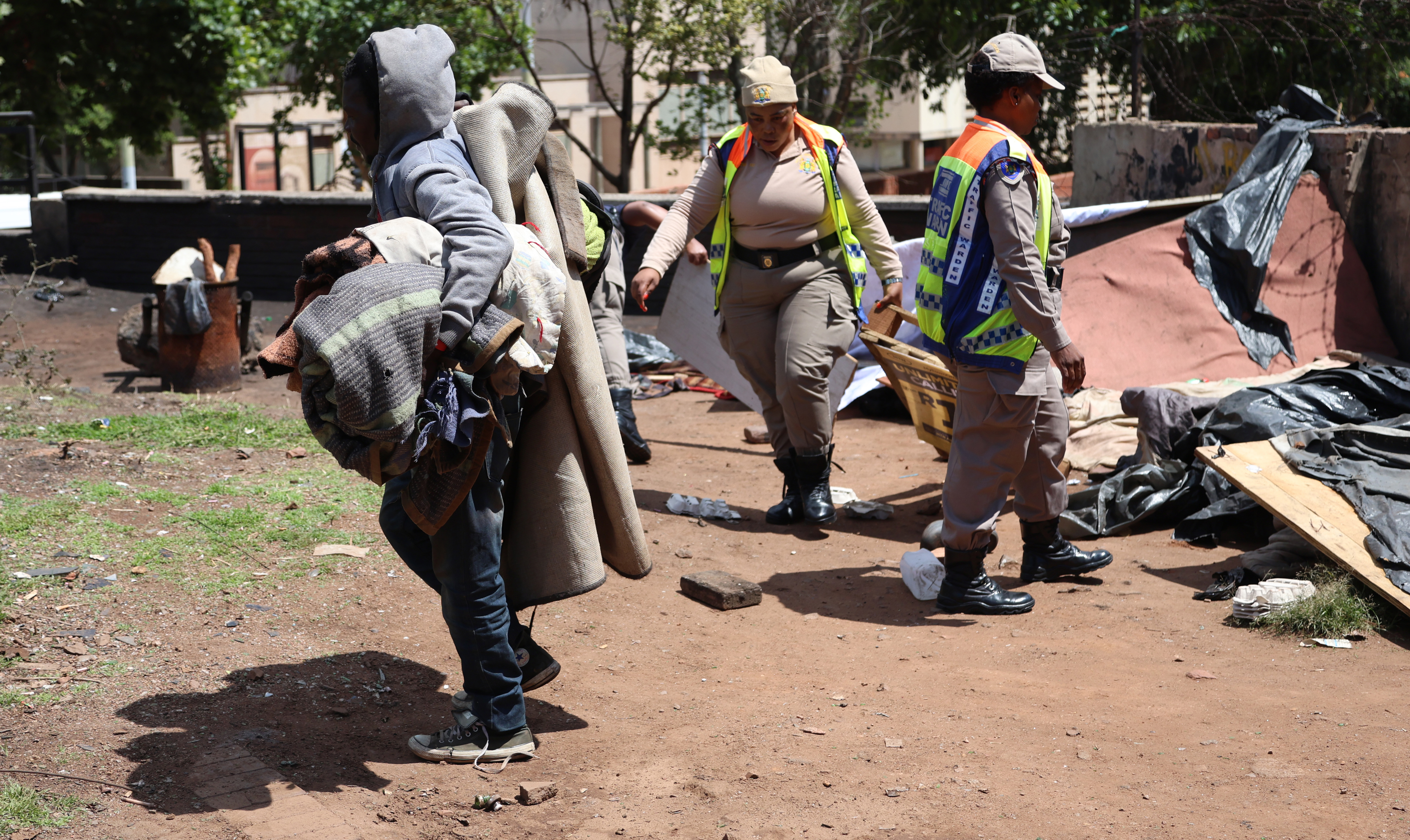 Homeless told to 'go home' as City of Joburg clears the streets for G20 summit