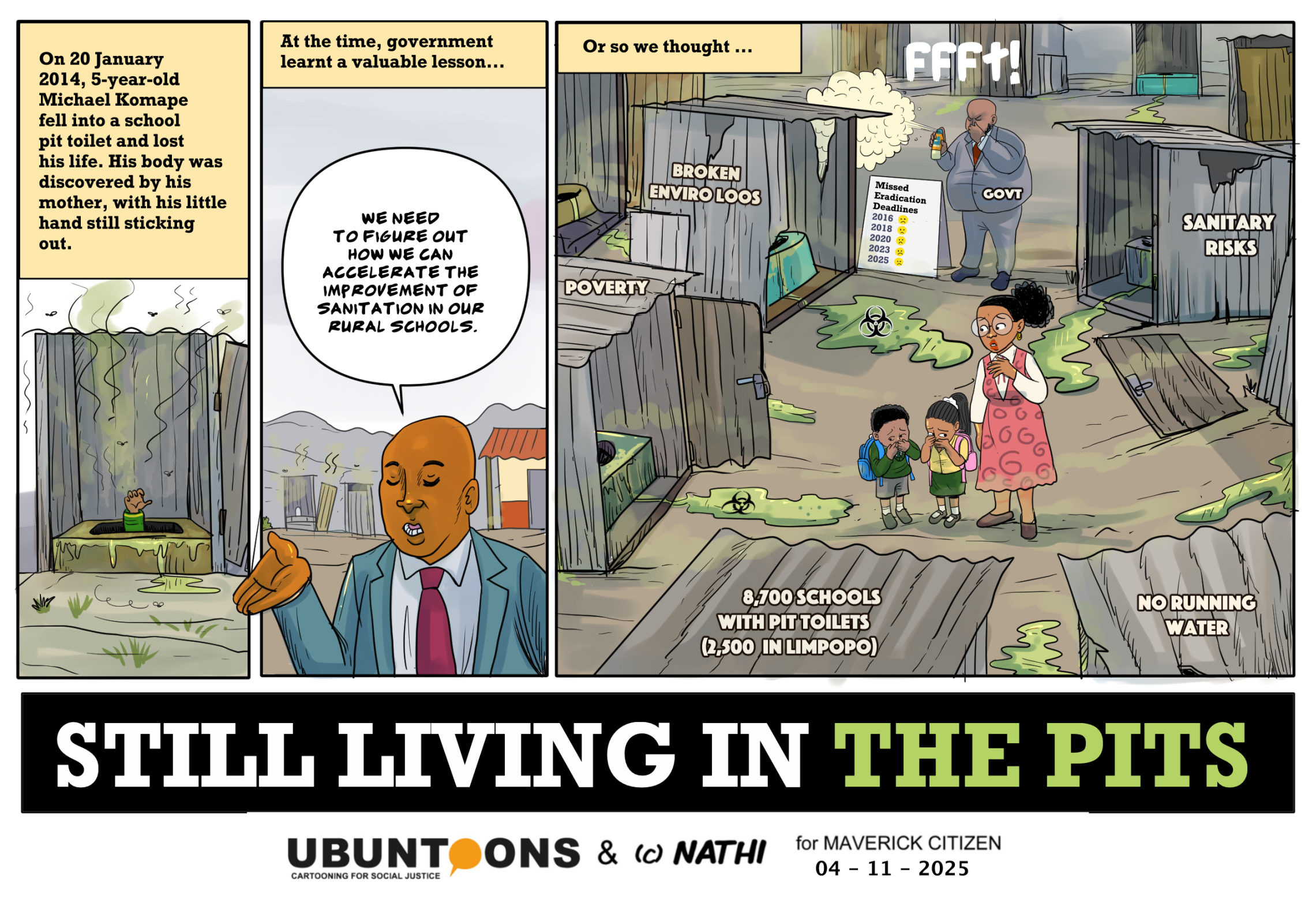 Dignity Down the Drain