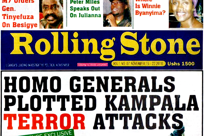 Rolling Stone Uganda's terrifying new tactics