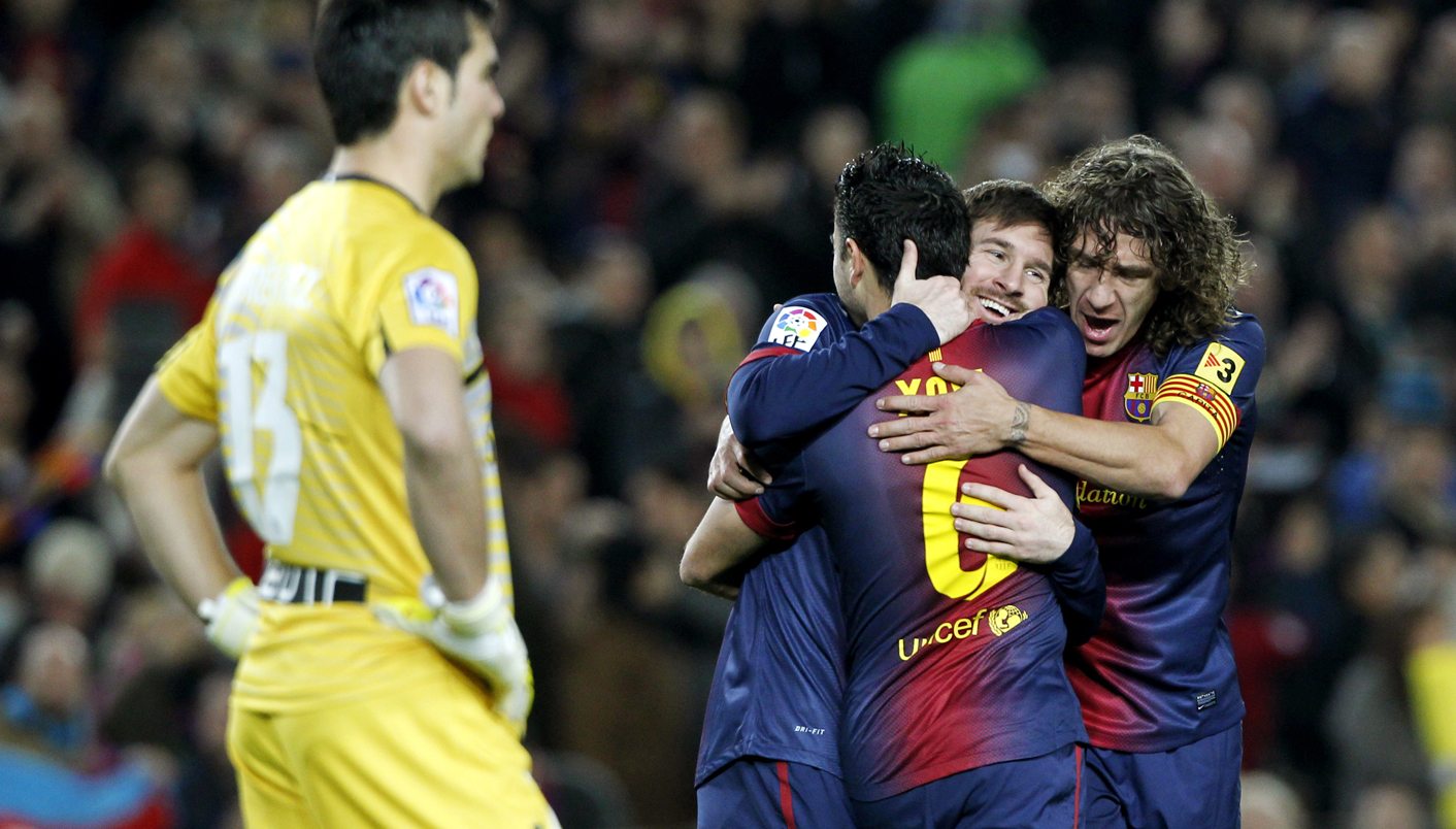 European football roundup: Messi Scores Four, Spurs And Liverpool Exit Cup