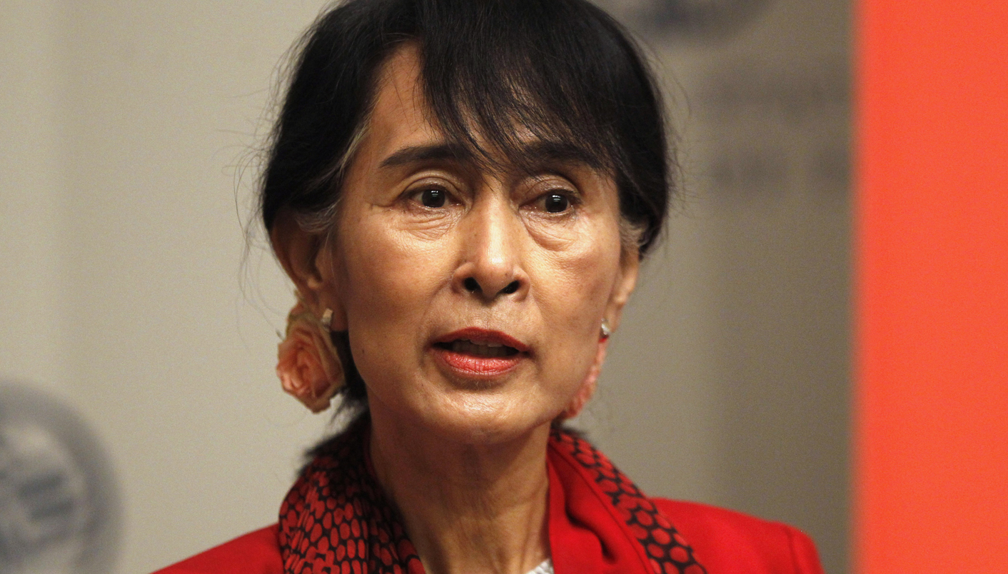 Suu Kyi, in US visit, says Myanmar reforms 'first hurdle'