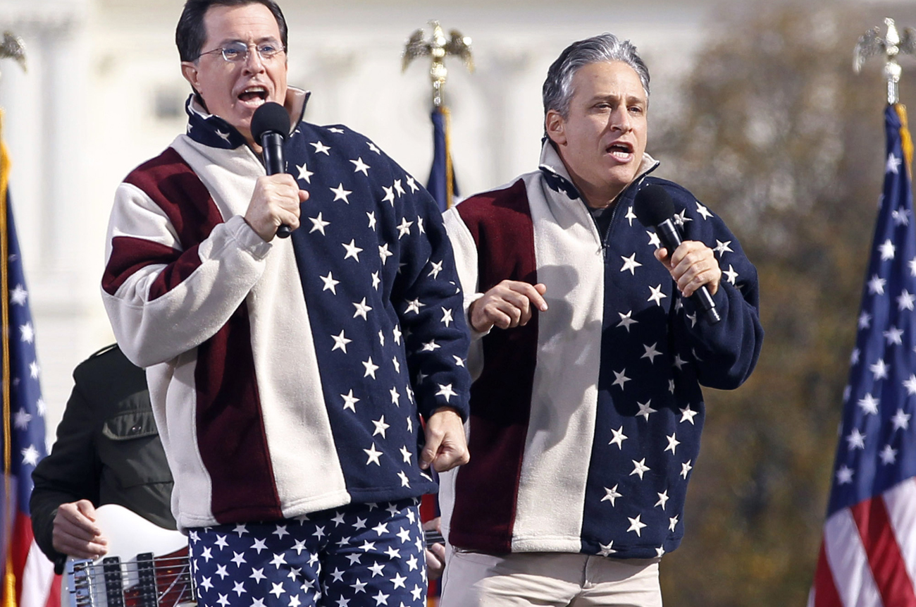 Jon Stewart: America's straight-shooting son of satire