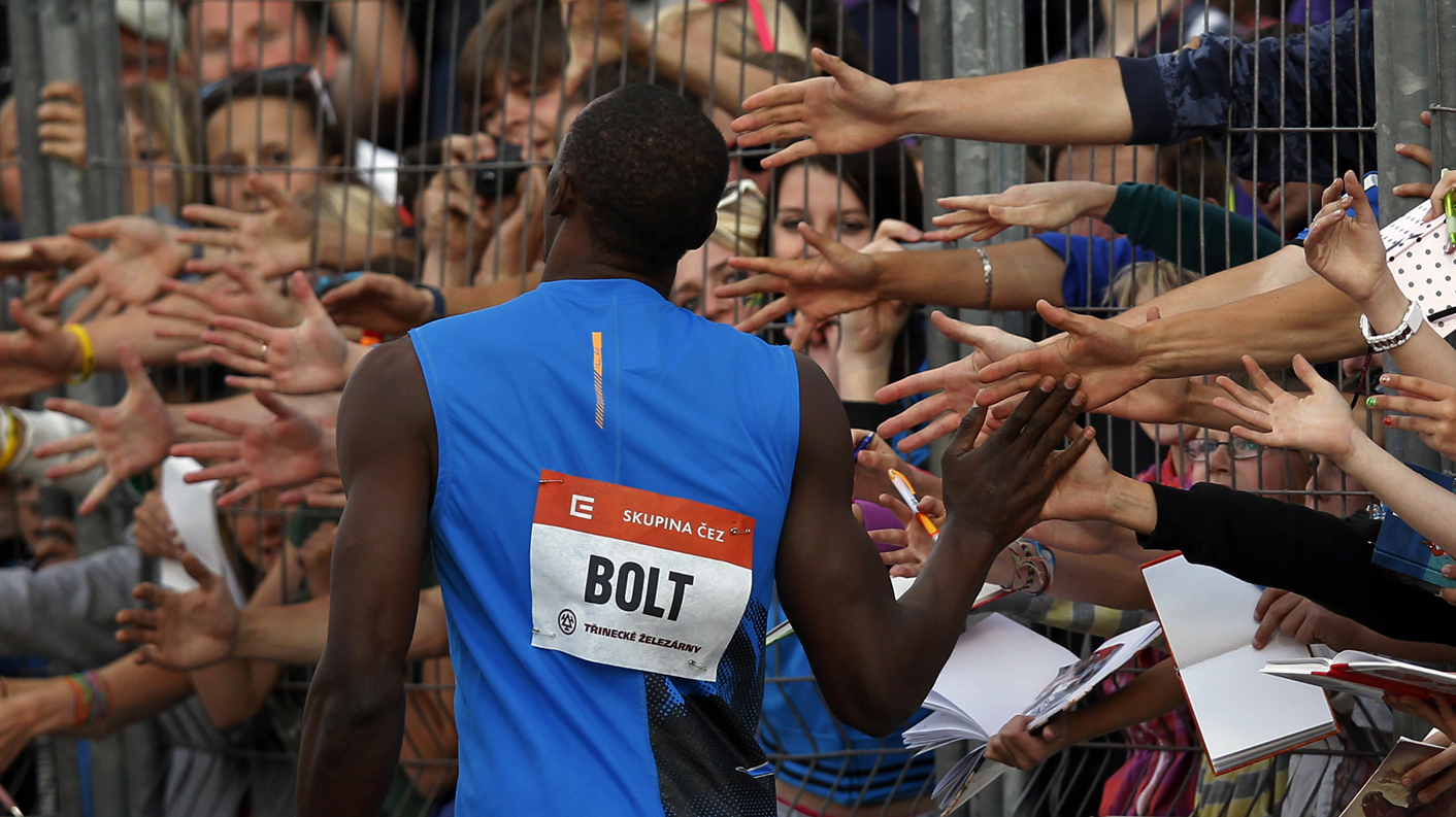 Refreshed Bolt ready to speed up in Rome