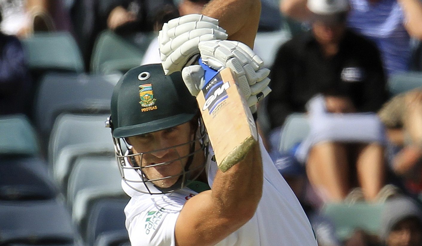 No Faf-ing about for Du Plessis