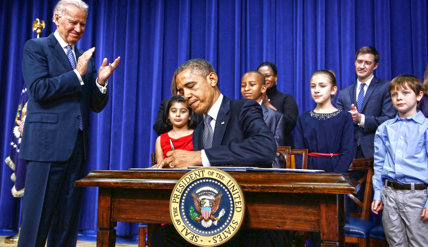 Barack Obama crosses the gun Rubicon