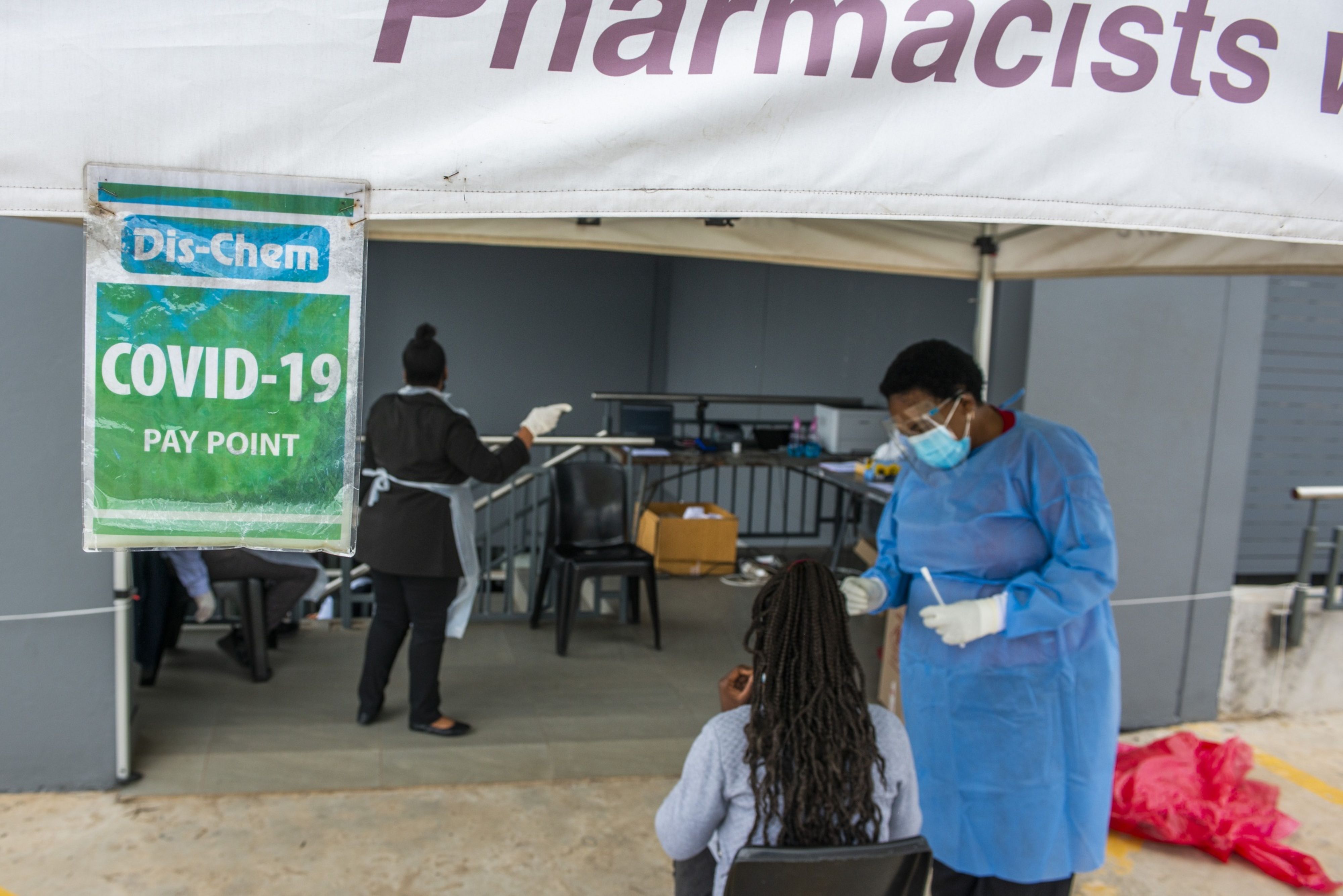 Drive-in Testing as South Africa Breaches 20,000 Daily Covid-19 Cases