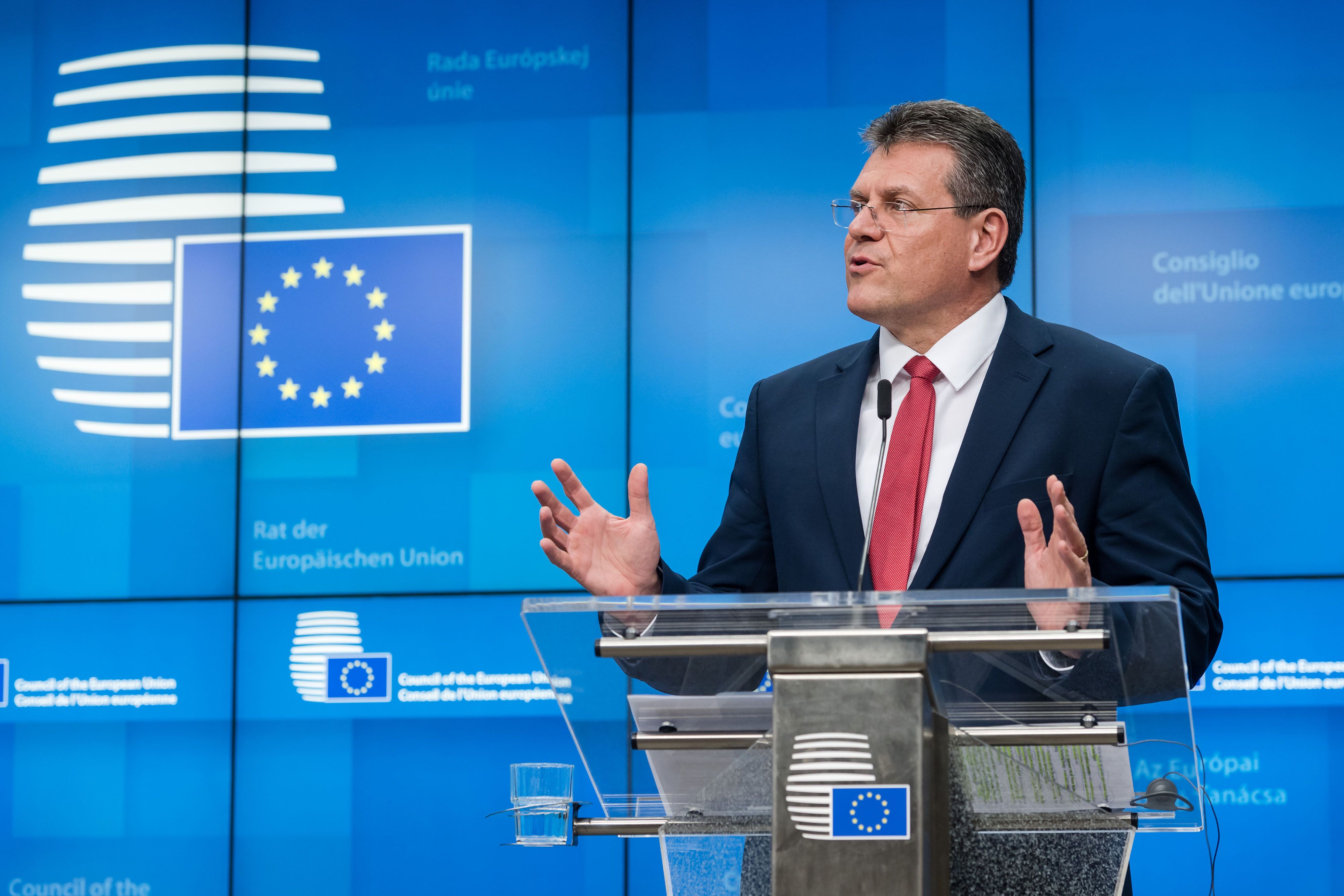 UK-EU trade war? Sefcovic says all options are on the table