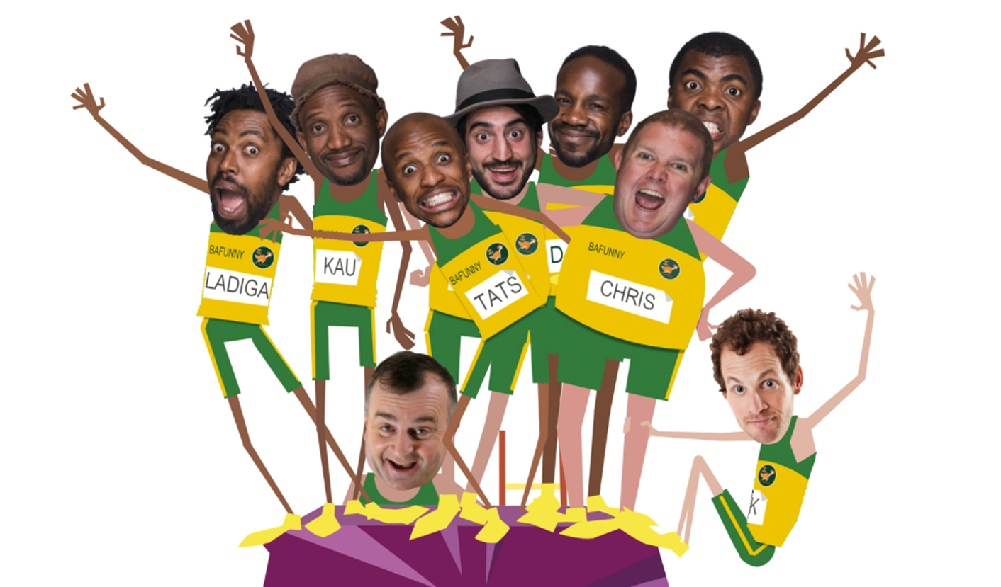 If we're going down, we're going down laughing