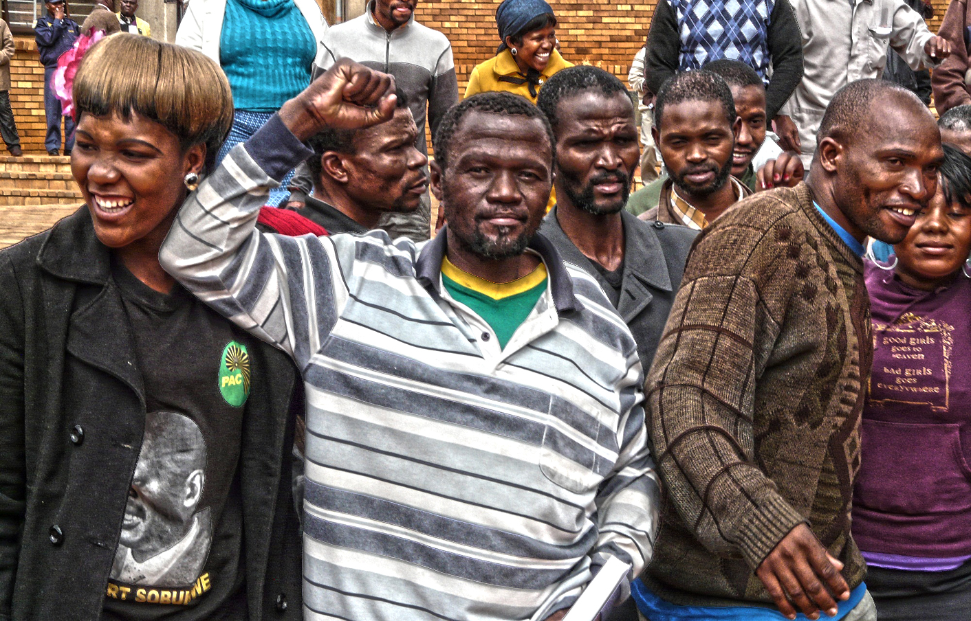 Tears of joy and defiance as the last miners are freed