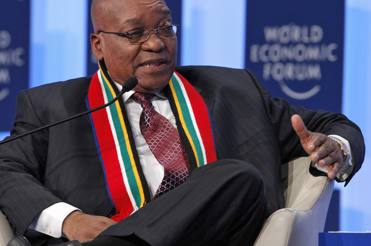 Zuma in Davos: “Africa’s great for business!"