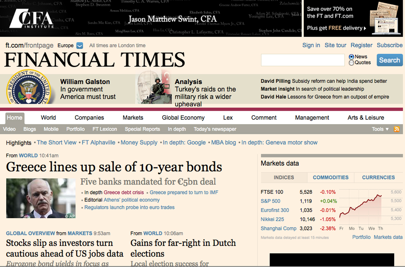 Online subscriptions take FT to profitability - has print journalism just been saved?