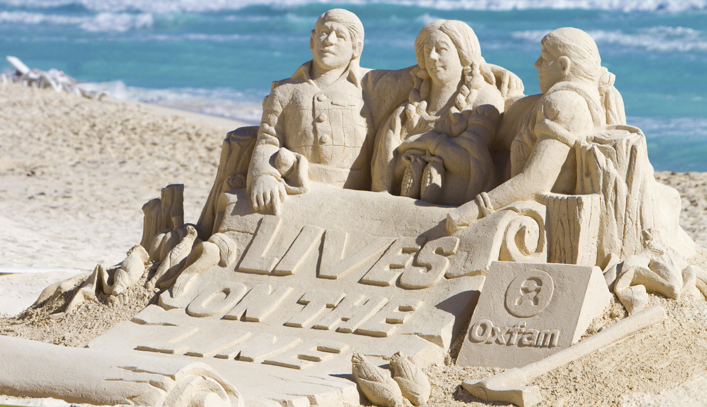 Oxfam gets 100k from beyond a gambler's grave