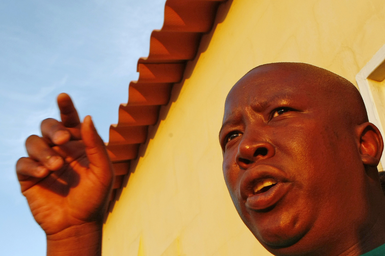 malema in 2010