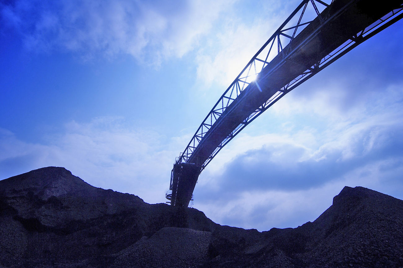 The coal loader is seen at a BHP Billiton coal mine, in the Mpumalanga Province in South Africa