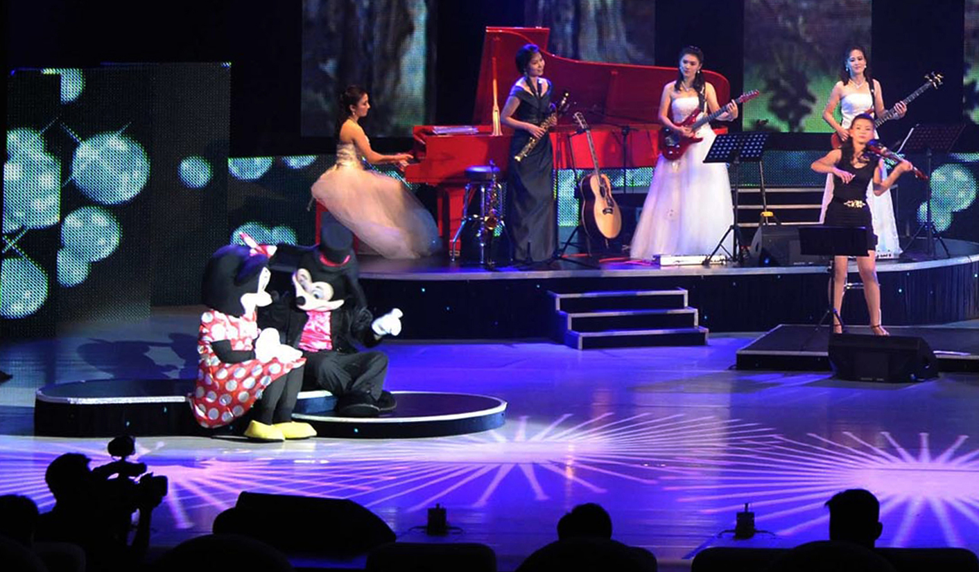 North Korea slips into something a little more revealing