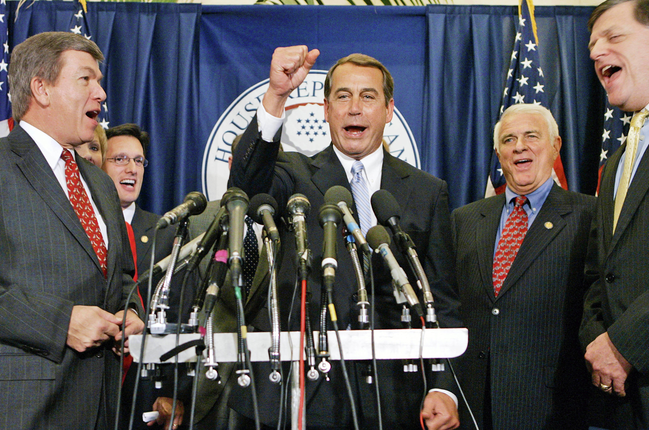 US Budget wars, version 2011: Tonight we're gonna rock like it's 1995