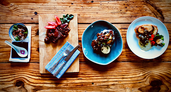 Slow down for snails on a plate