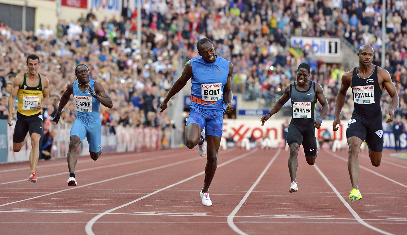 Athletics: Bolt made to work for win in Oslo