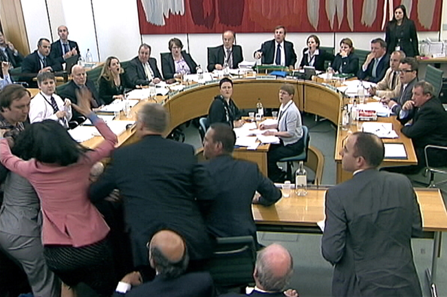 A brief look: Prison for Murdoch's pie-attacker