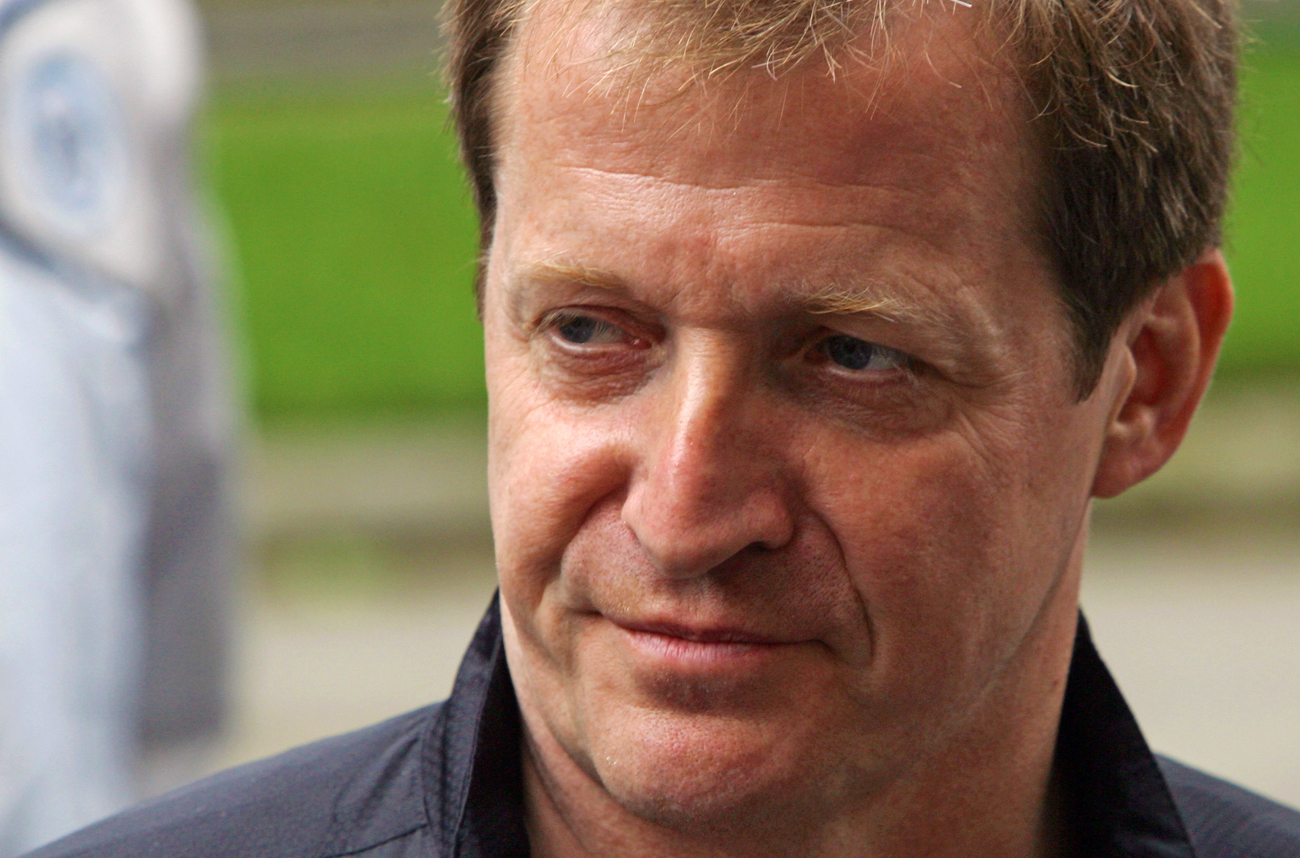 Spin Jedi Master Alastair Campbell and his Padawan, Jimmy Manyi