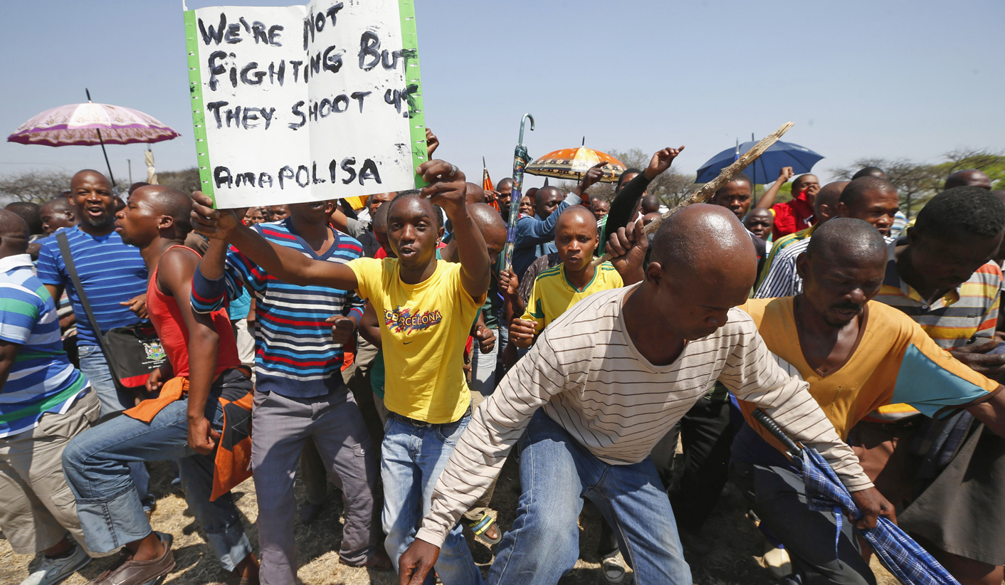 Rustenburg's platinum belt draws more blood