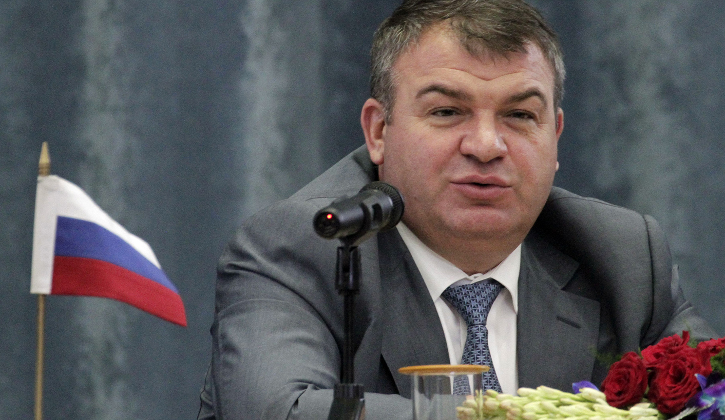 Putin sacks Russian defence minister amid scandal