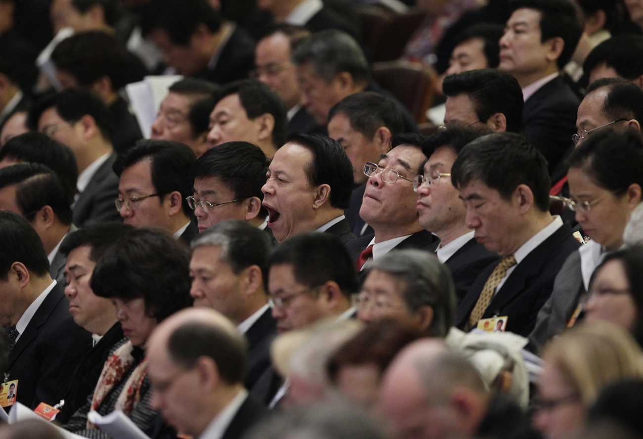 China's National People's Congress: not a tea party