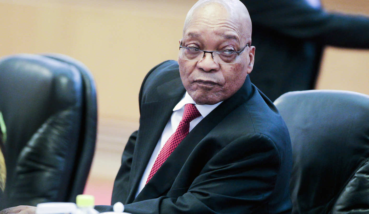 South African President Jacob Zuma attends meeting in Beijing