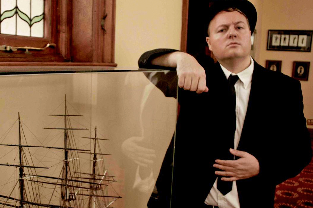 Brendan Jack: a funny man, even without the Bin Laden handbag-beard