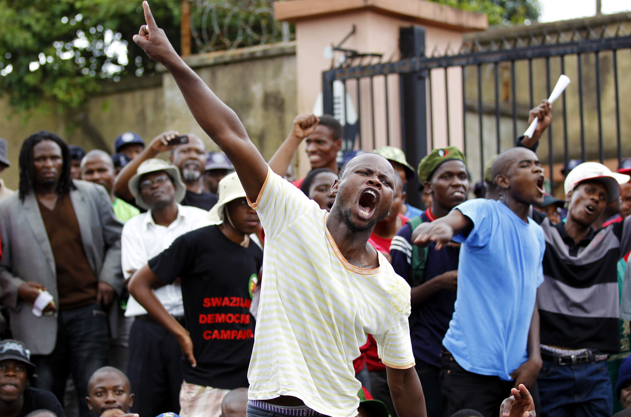 Swazis plan to emulate Tunisia and Egypt on 12 April