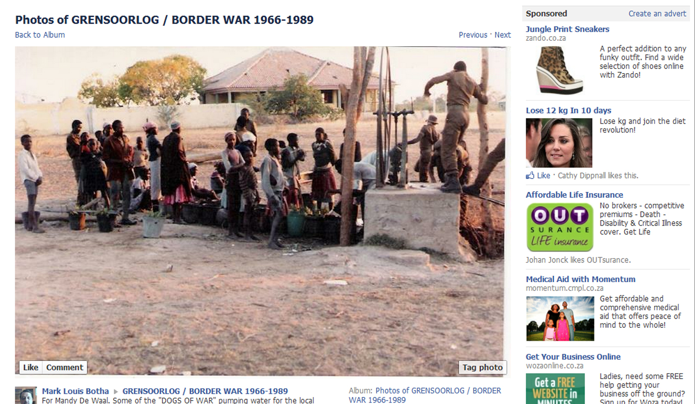 Hatebook: SA border war vets outraged by 'Soldier's Story'