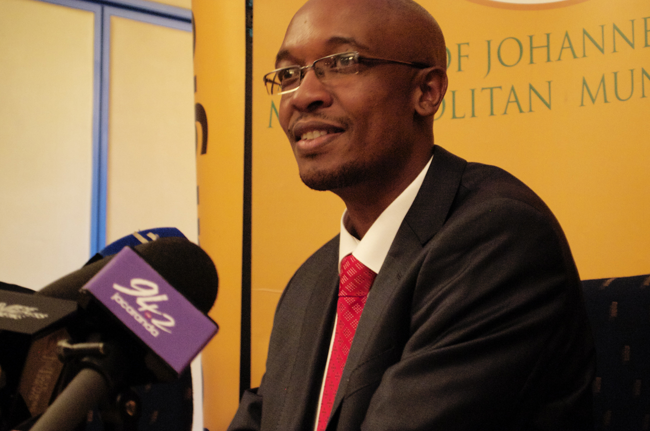 Joburg mayor paints bright, financially sound future