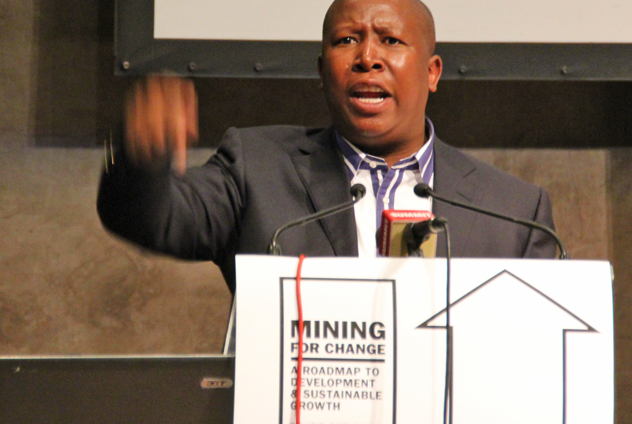 Analysis: 1+2=12 - the mathematics of Malema's mine nationalisation fiction