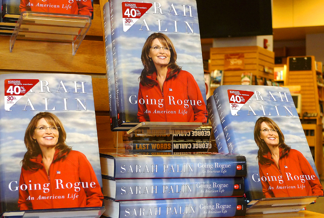 Sarah Palin’s memoirs: “It’s about me.”