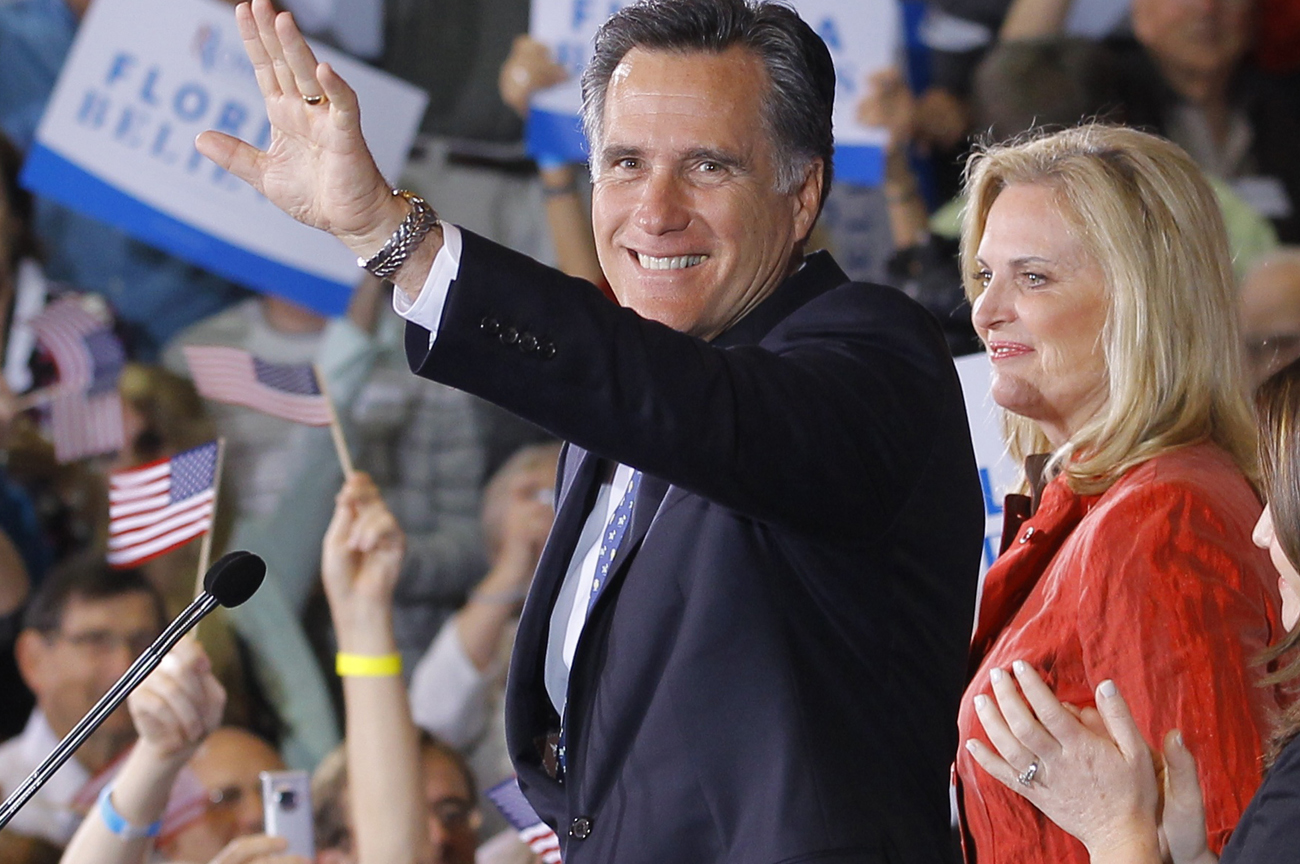 In Florida, Romney squashes Gingrich