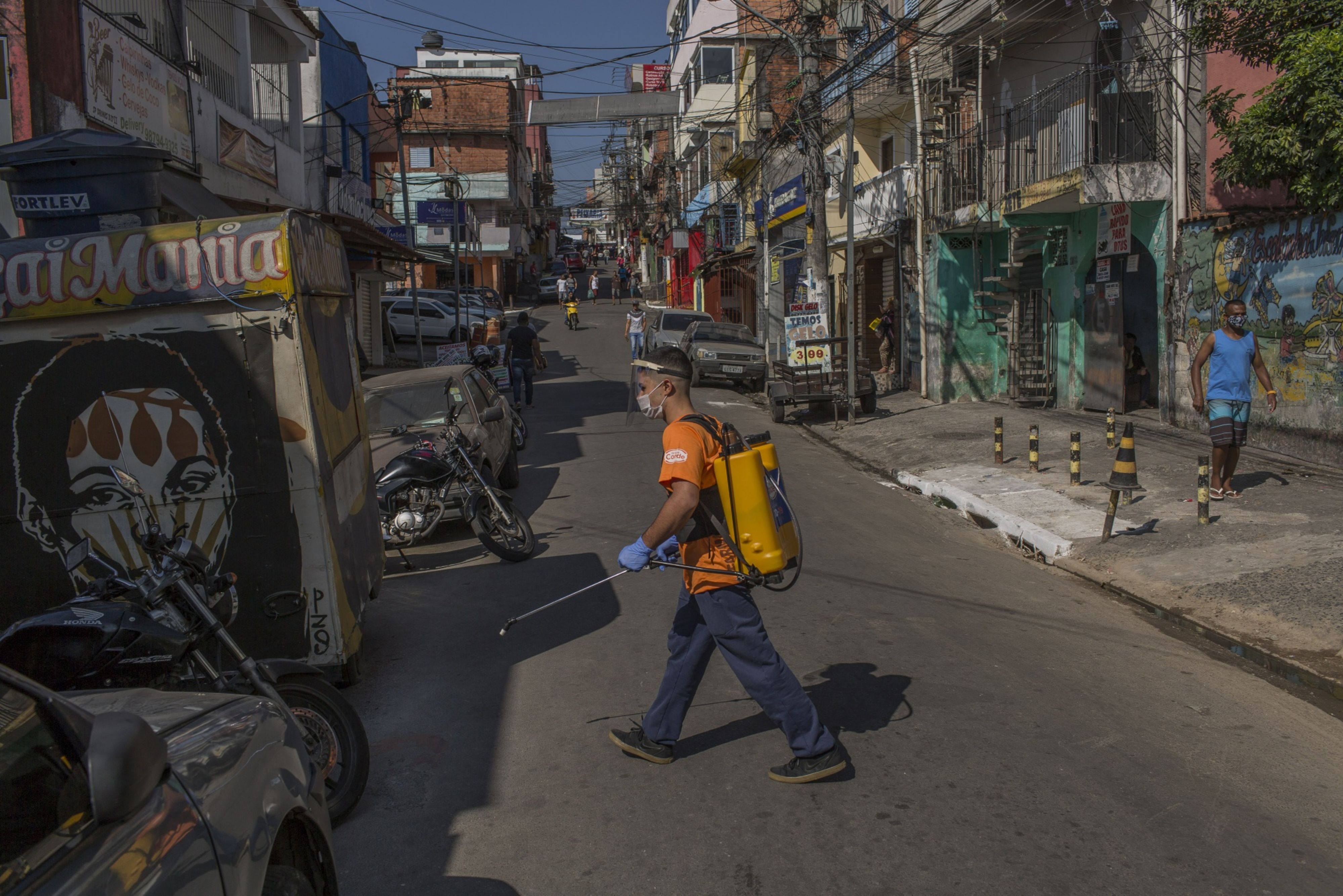 Inside The Paraisopolis Favela As Brazil's Most Vulnerable Communities Fight Covid-19