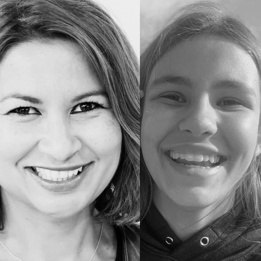 Bonita Case and Phoebe Dordel