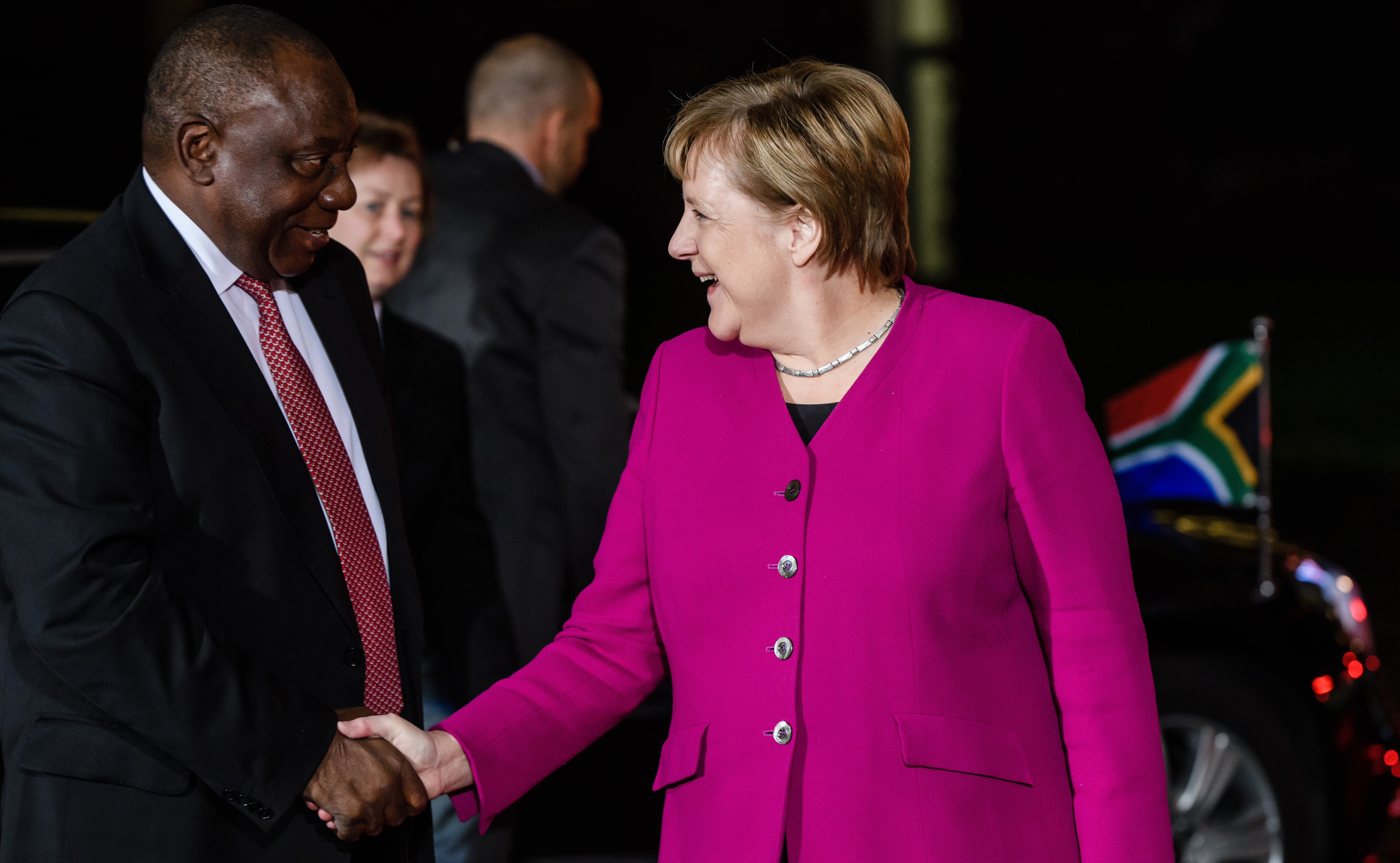 Ramaphosa works hard at convincing Berlin and business that SA's turnaround is coming