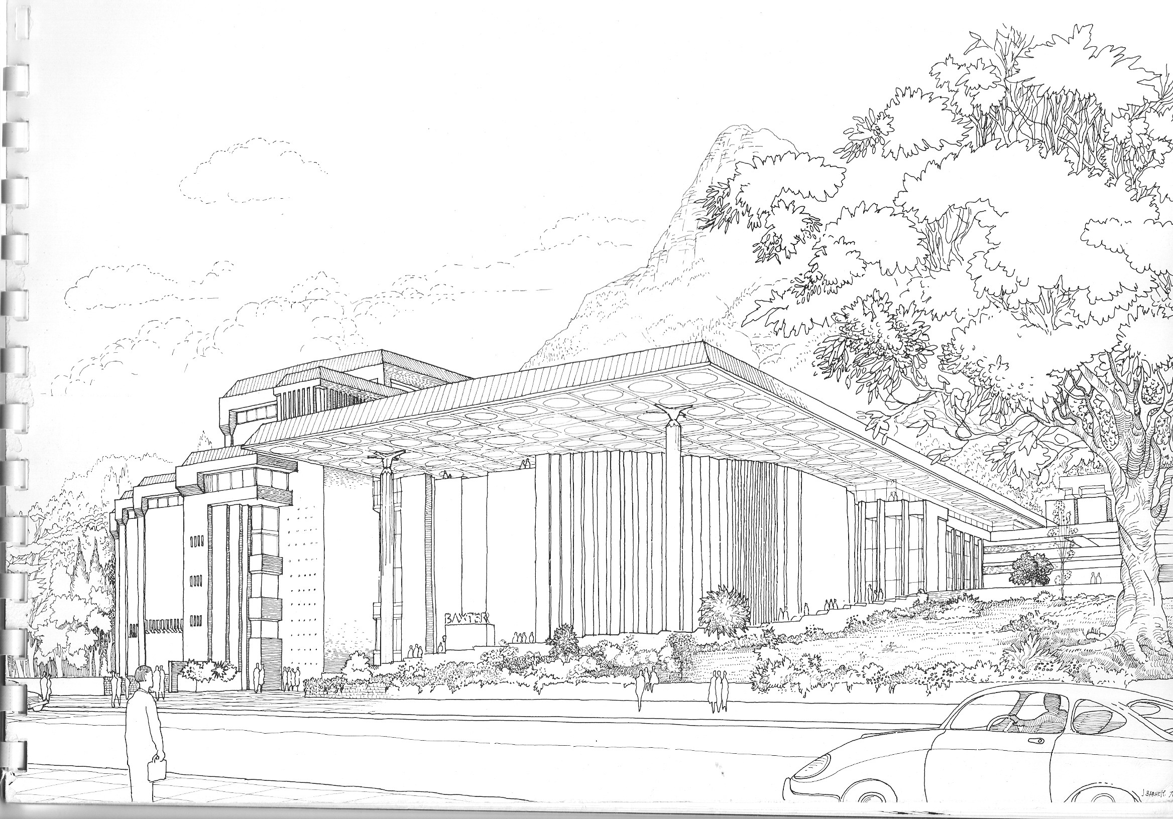 Structure and Culture: A theatre built like a hilltop townsquare