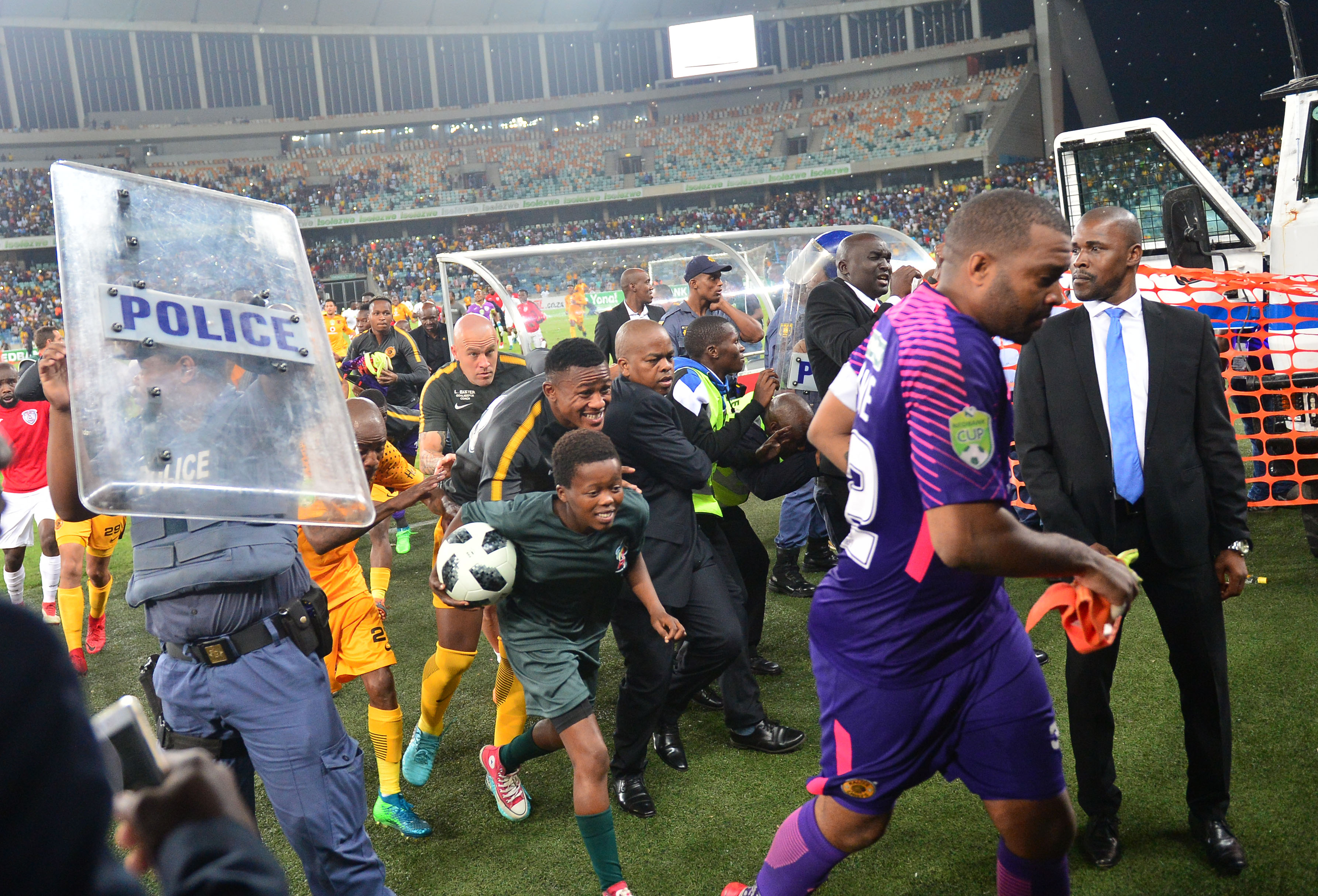 Two to appear in court for Moses Mabhida stadium violence