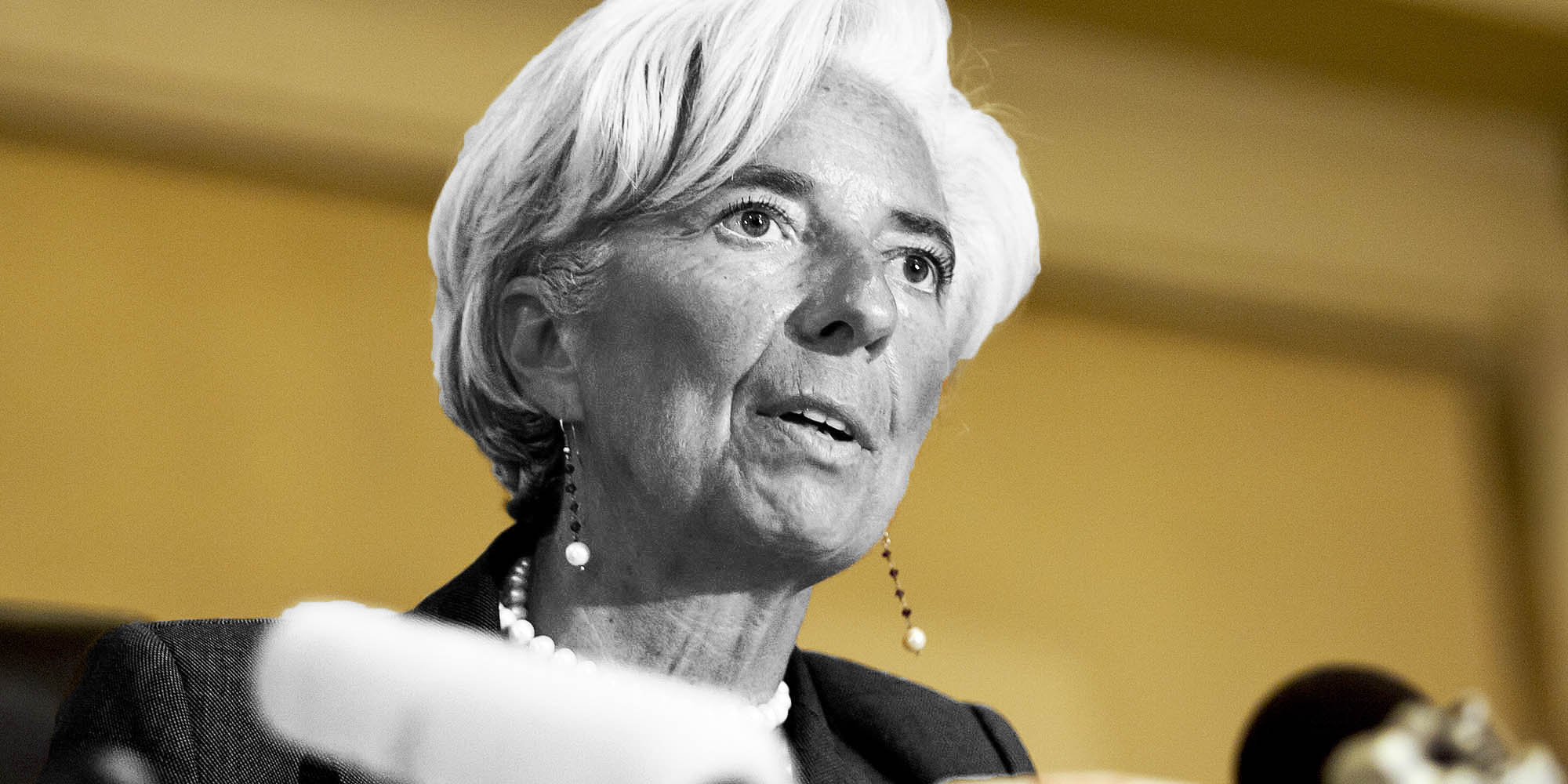IMF boss in South Africa