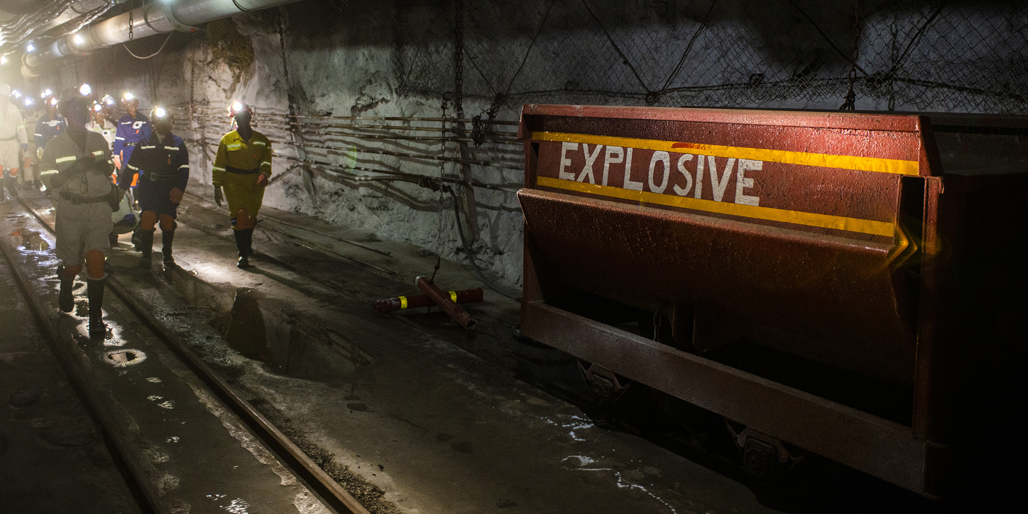 South African mining output rises in February after 12 consecutive months of contraction