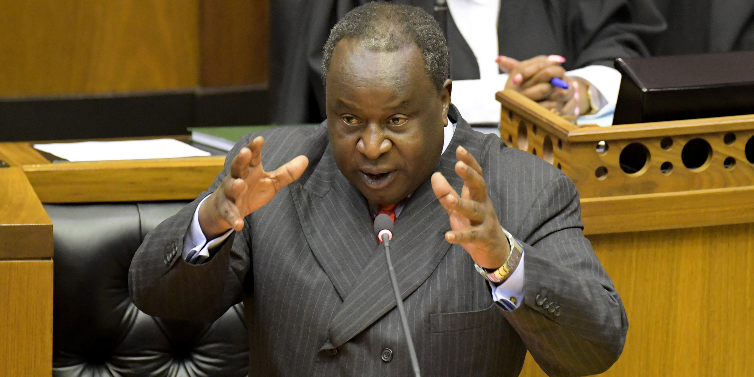 Mboweni presents medium-term budget in Parliament