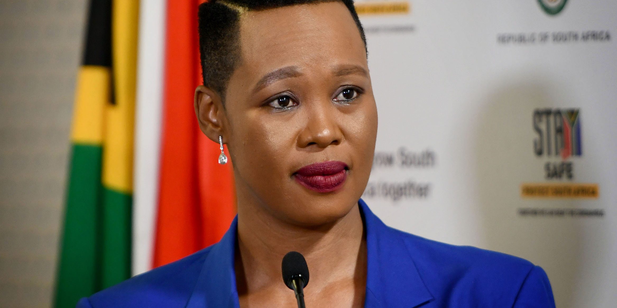 Small business minister Stella Ndabeni announces R500m in spaza shop support
