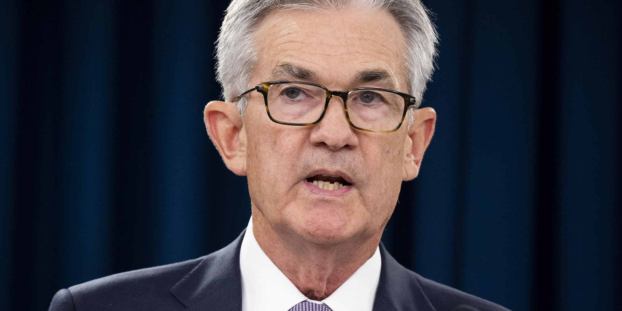 US Federal Reserve Board Chairman Jerome Powell