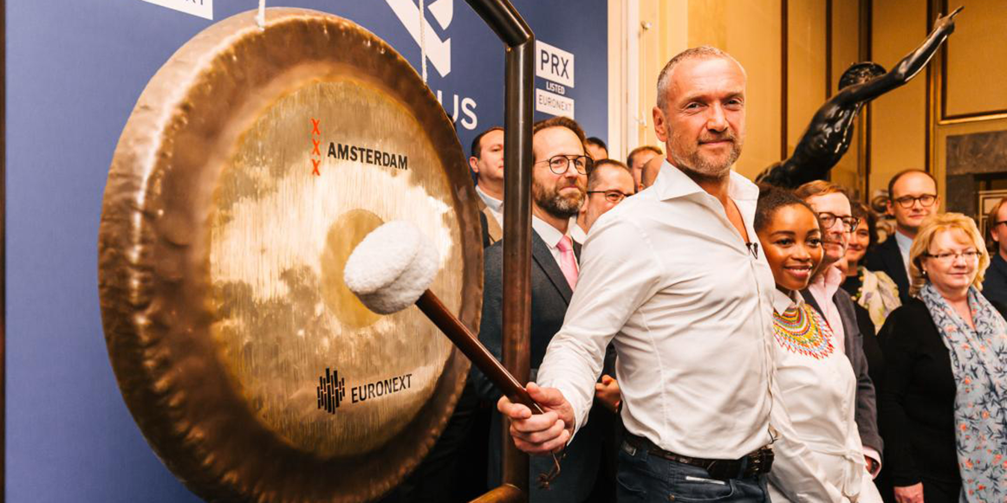 Prosus arrives in Amsterdam with a bang