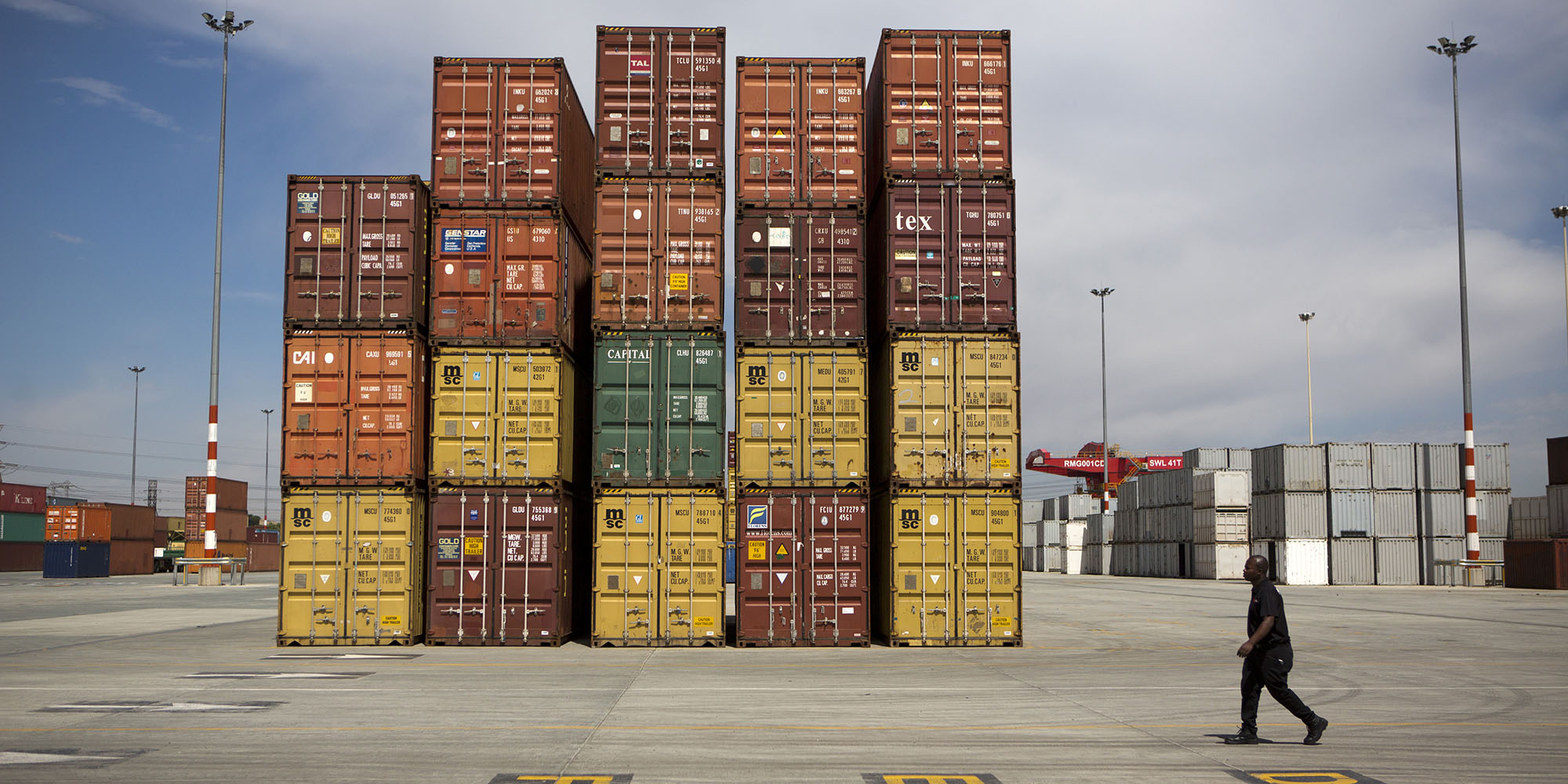Transnet SOC Ltd. Chief Executive Officer Siyabonga Gama Launches New Container Facility At City Deep Inland Port