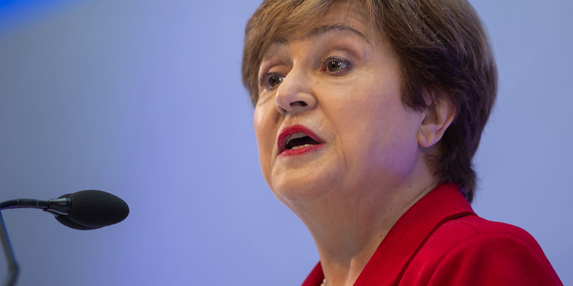 Georgieva speaks ahead of the organization's 2019 Annual Meetings