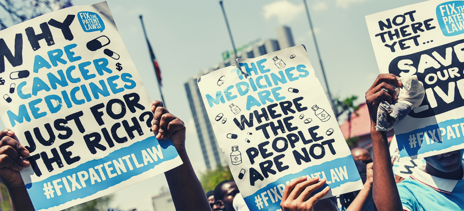 President Ramaphosa, amend the patent law to ensure access to Covid-19 health products