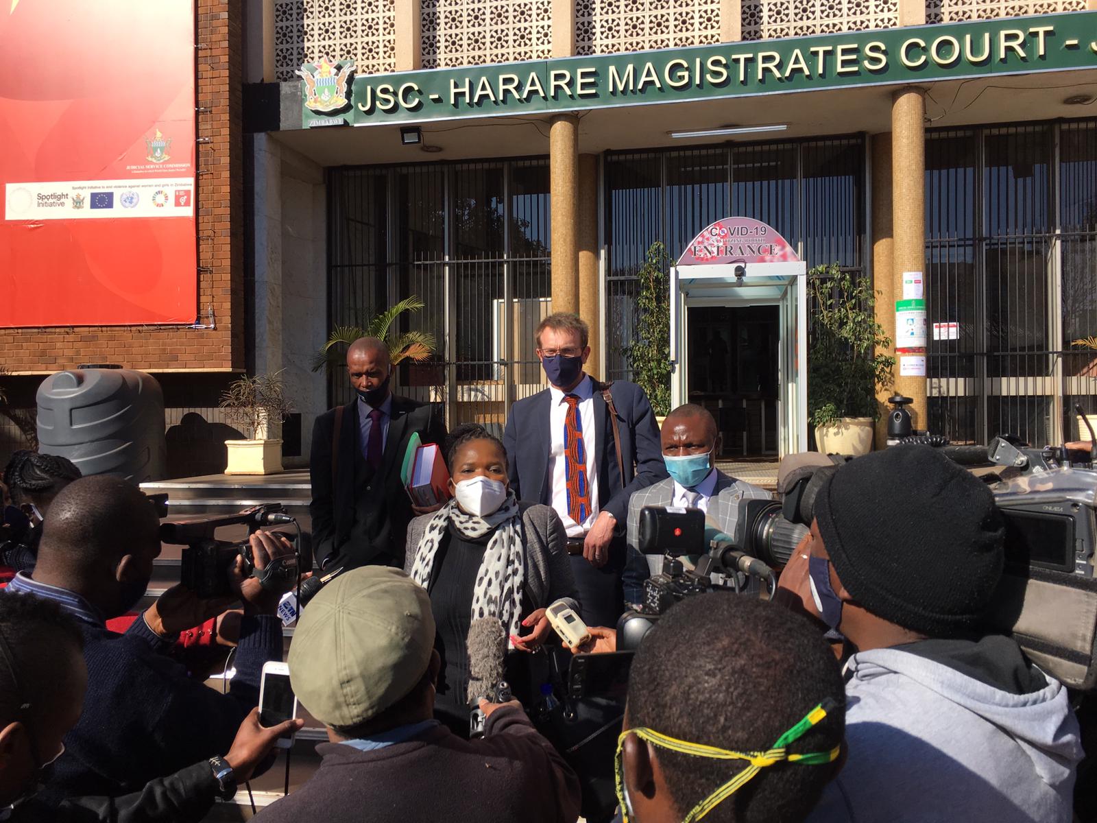 Zimbabwean journalist Hopewell Chin’ono is still trying to get bail